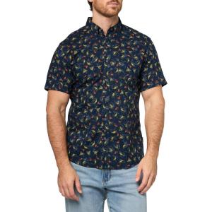 Eddie Bauer Mens Printed Baja Shirt(Brook)