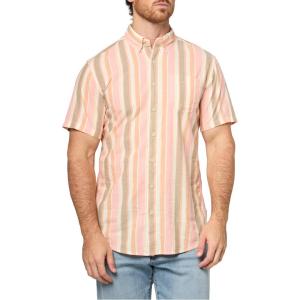 Eddie Bauer Mens Printed Baja Shirt(Dstypnk)