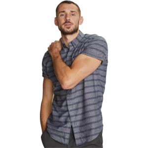 Eddie Bauer Mens Printed Baja Shirt(Indigo)