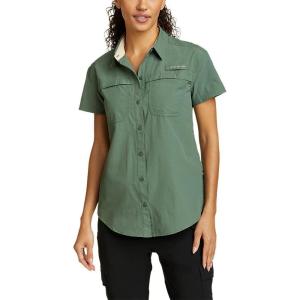 Eddie Bauer Adventurer Pro Field Short-Sleeve Shirt(Mineral Green)