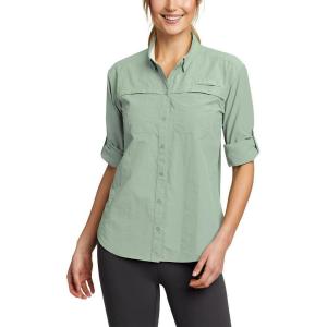 Eddie Bauer Women’s Adventurer Pro Field Shirt(Bottle Green)