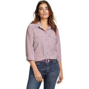 Eddie Bauer Women’s Departure 2.0 Long-Sleeve Shirt(Dusty Iris)