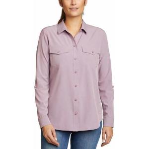 Eddie Bauer Women’s Departure 2.0 Long-Sleeve Shirt(Purple)