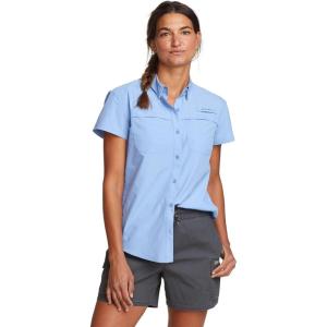 Eddie Bauer Womens Eddie Bauer Adventurer Field Shirt(Peak Blue)