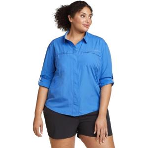 Eddie Bauer Womens Shirt(Brilliant Blue)