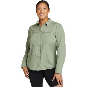 Eddie Bauer Women’s UPF Guide 2.0 Shirt(Antique Pine)