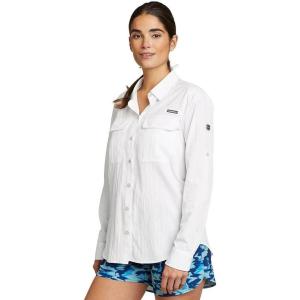 Eddie Bauer Women’s UPF Guide Long-Sleeve Shirt(White)
