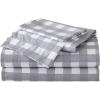 Lakehouse Plaid Grey/White