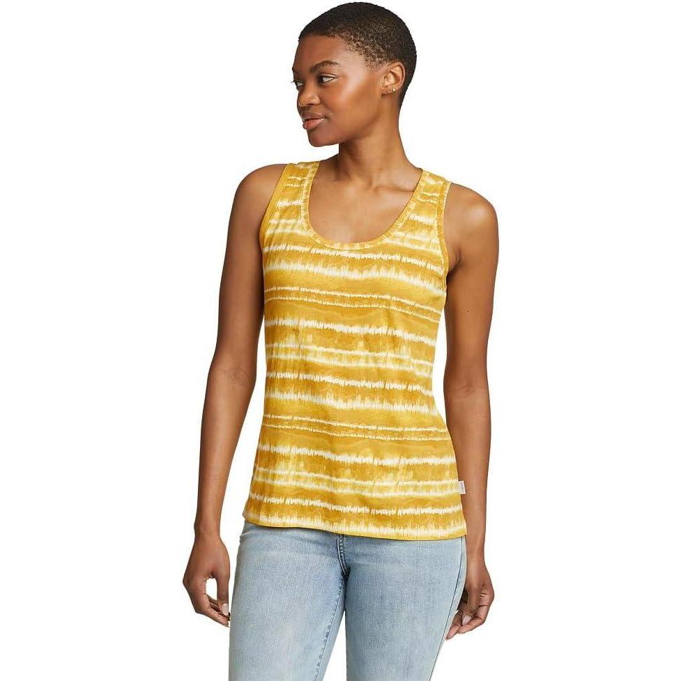imageEddie Bauer Womens Everyday Essentials Tank Top  PrintTopaz