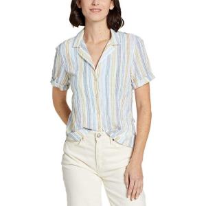 Eddie Bauer Women’s Packable Camp Shirt(Vanilla)